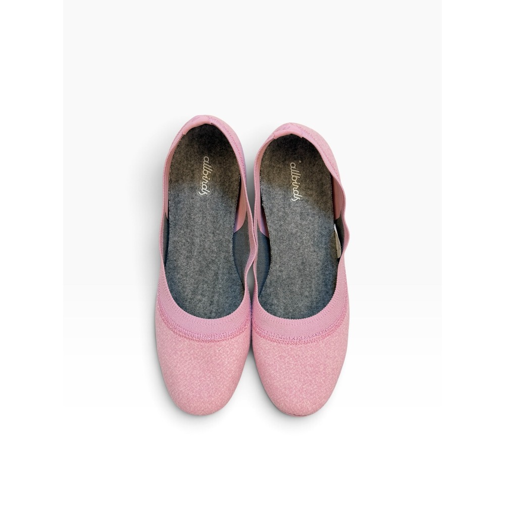 Allbirds Wool Breezer Womens Buoyant Pink Merino Wool Ballet Flat 9 - 9.5 *READ*
